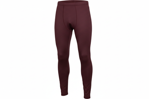 Men's Base Layer Bottom, slightly dark burgundy